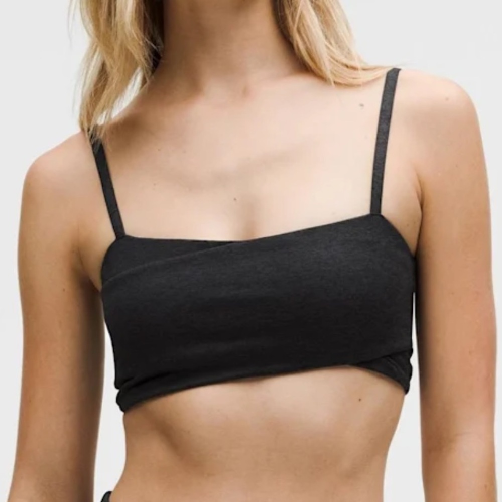 NWT Lululemon Soft Suedey Wrap Front Bra